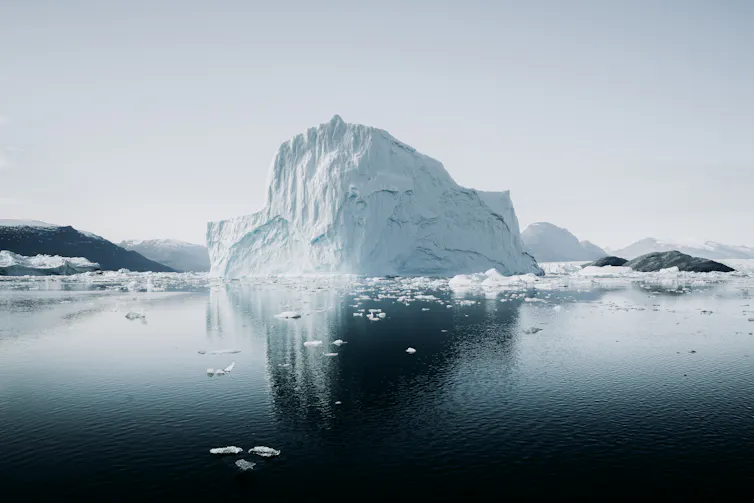 Un iceberg