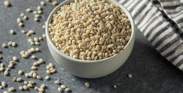 Bowl of barley