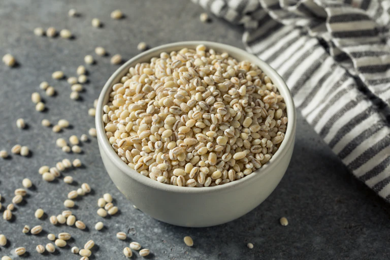 Bowl of barley