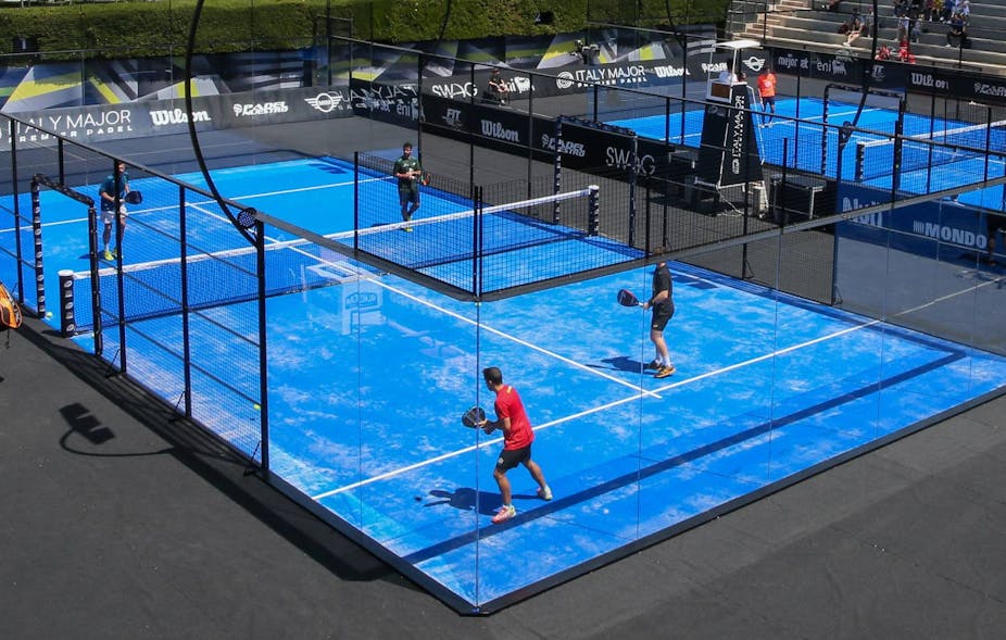 Le padel nouveau sport des people Le padel nouveau sport des people