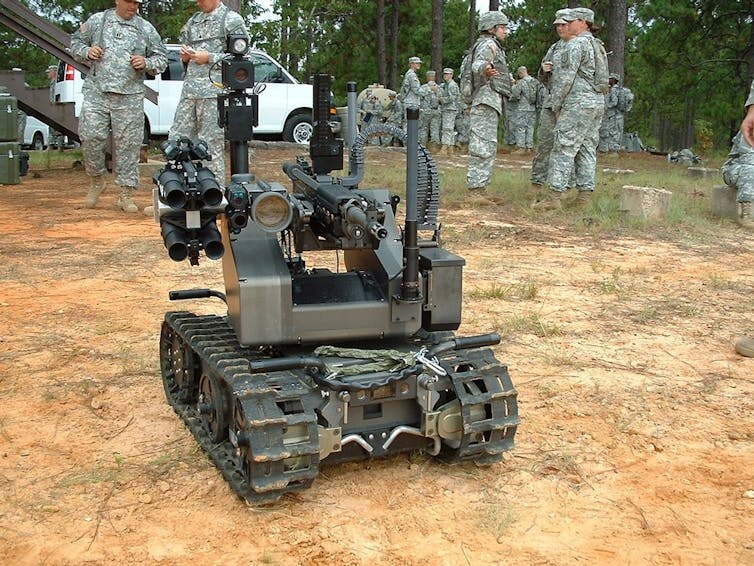 MAARS military robot.