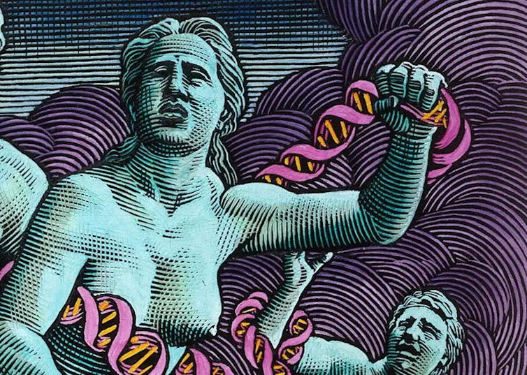 Image en carte à gratter de Bill Sanderson, 1990