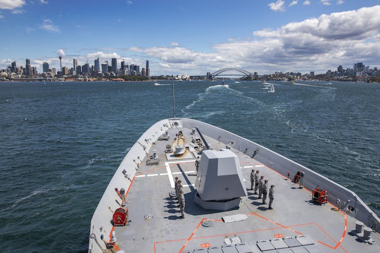 navy ship australia