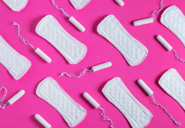 Pads and tampons.