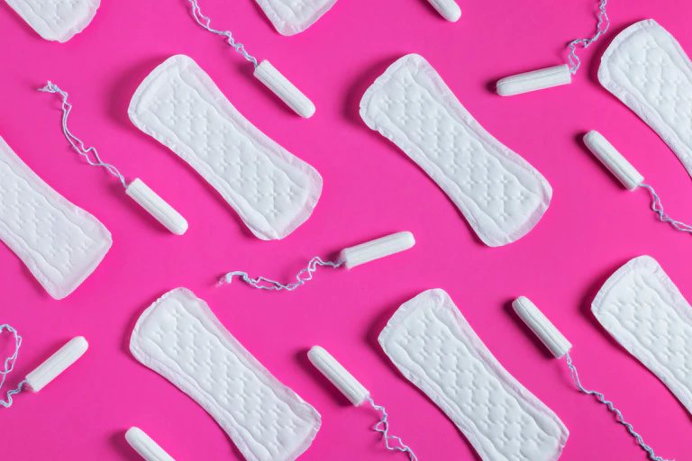 Pads and tampons.