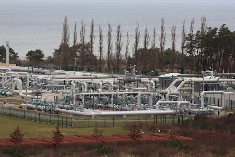 A natural gas terminal