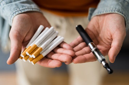 No, vapes aren't 95% less harmful than cigarettes. Here's how this decade-old myth took off
