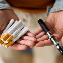 is cigarettes worse than vapes Experts tell DM.com ultra-concentrated hit of nicotine makes vape devices WORSE than cigarettes Are e-cigarettes really a safer