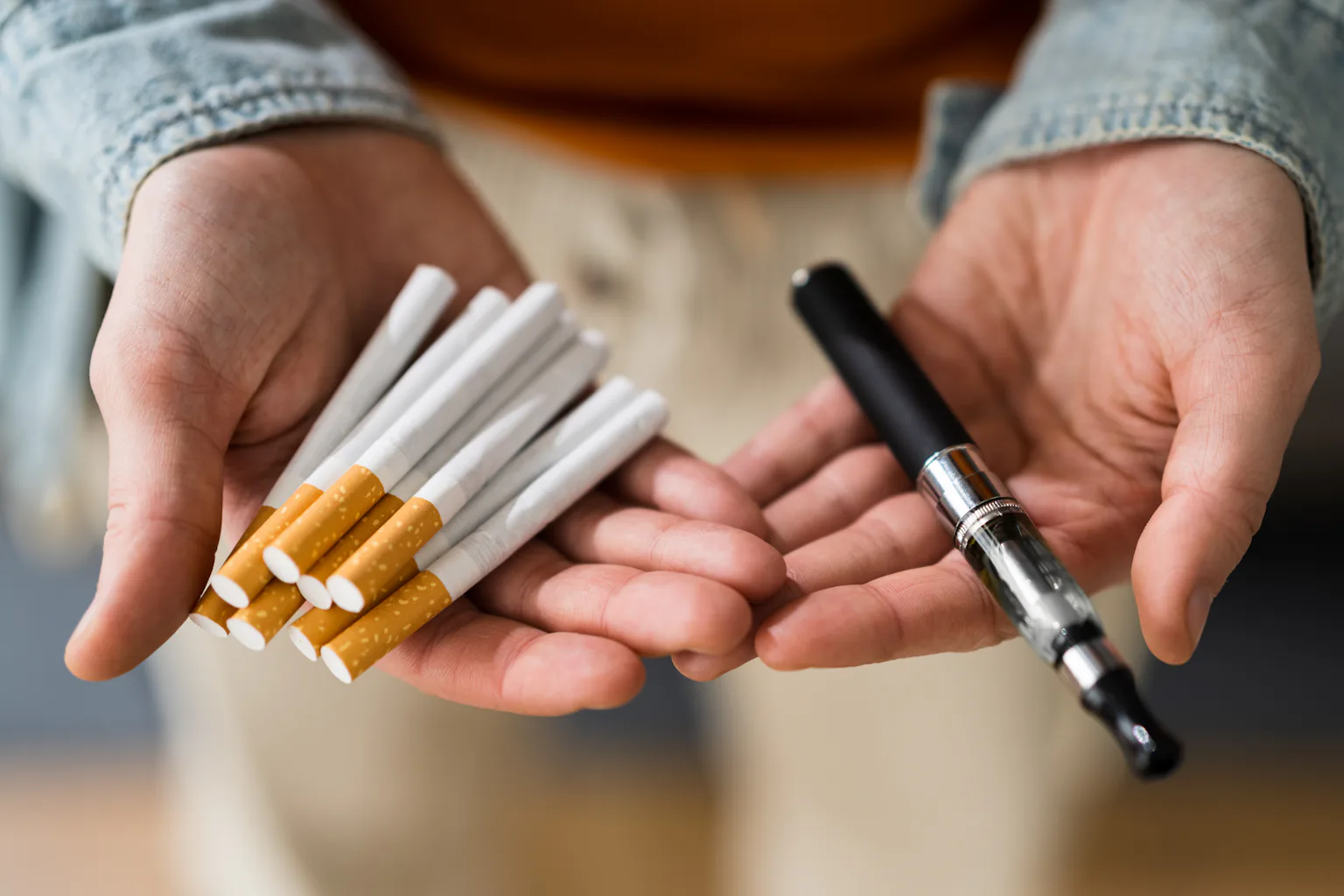 No, vapes aren't 95% less harmful than cigarettes. Here's how this decade-old myth took off No, vapes aren't 95% less harmful than cigarettes. Here's how this decade-old myth took off