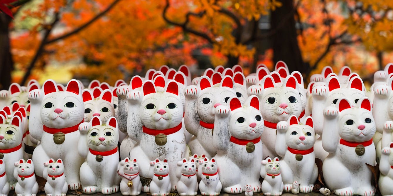Lucky Cats - Maneki-neko - What's Cool - Kids Web Japan - Web Japan
