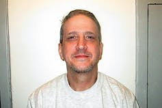 A man in a T-shirt