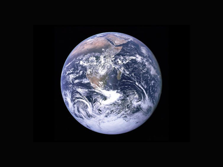 earth from space