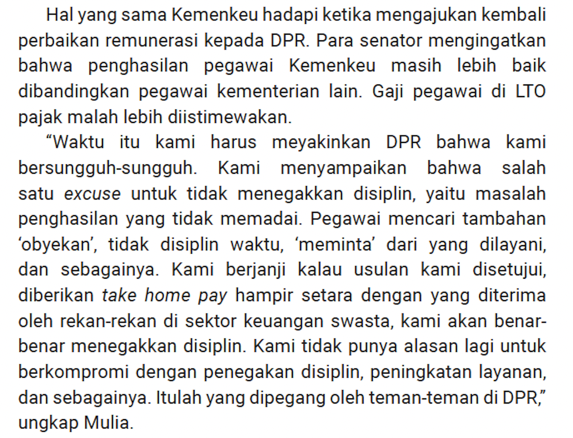Reformasi birokrasi: pemerintah perlu benahi penghasilan ASN, bukan mendorong mereka berwirausaha