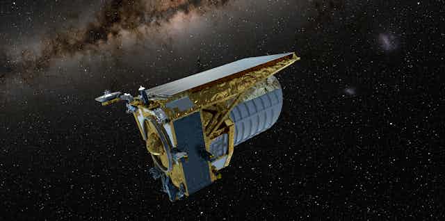 Artist's impression of the Euclid spacecraft