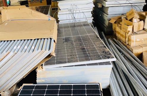 Australia is facing a 450,000-tonne mountain of used solar panels. Here's how to turn it into a valuable asset