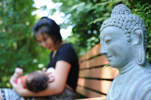 Meditative mothering? How Buddhism honors both compassionate caregiving and celibate monks and nuns