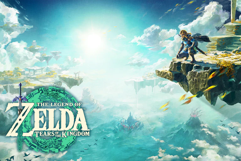 Promo poster for The Legend of Zelda: Tears of the Kingdom