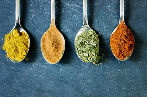 How do spices get their flavor?