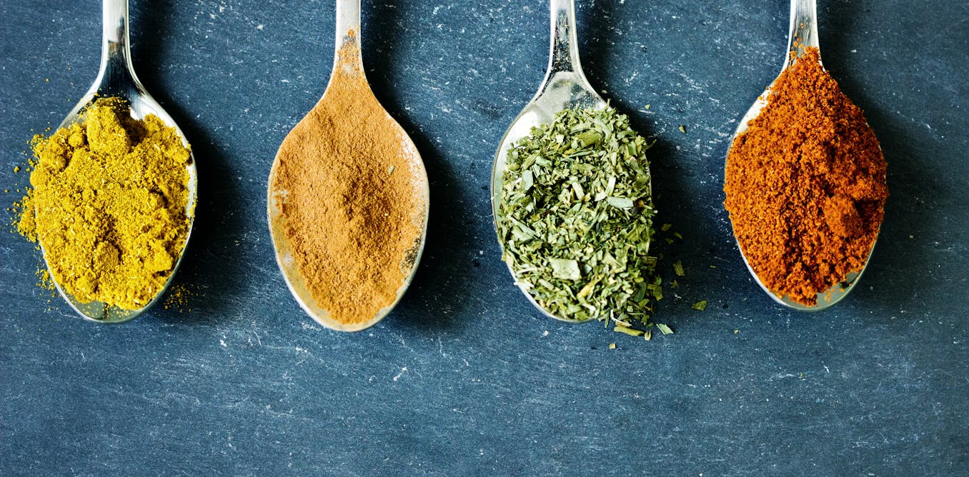 How do spices get their flavor?