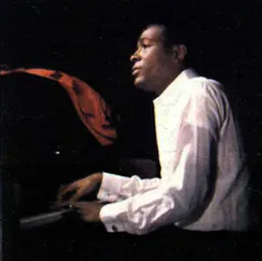 Marvin Gaye at the piano.
