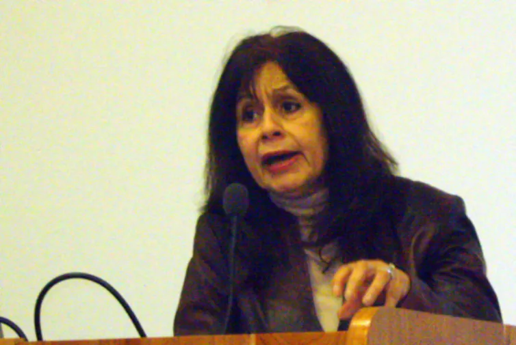 Palestinian author and academic, Ghada Karmi.
