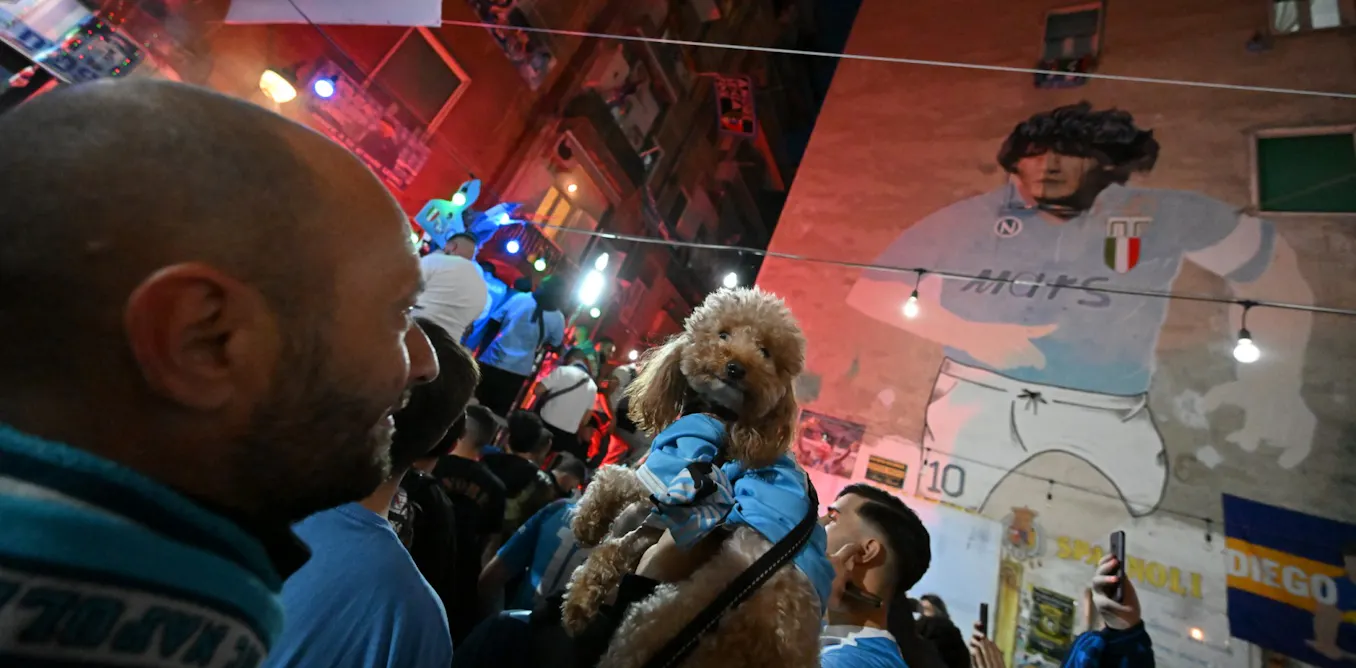 Naples, un titre de champion indissociable de l’icône Maradona Naples, un titre de champion indissociable de l’icône Maradona