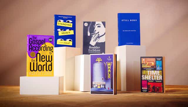 review for favourite book Six shortlisted book covers