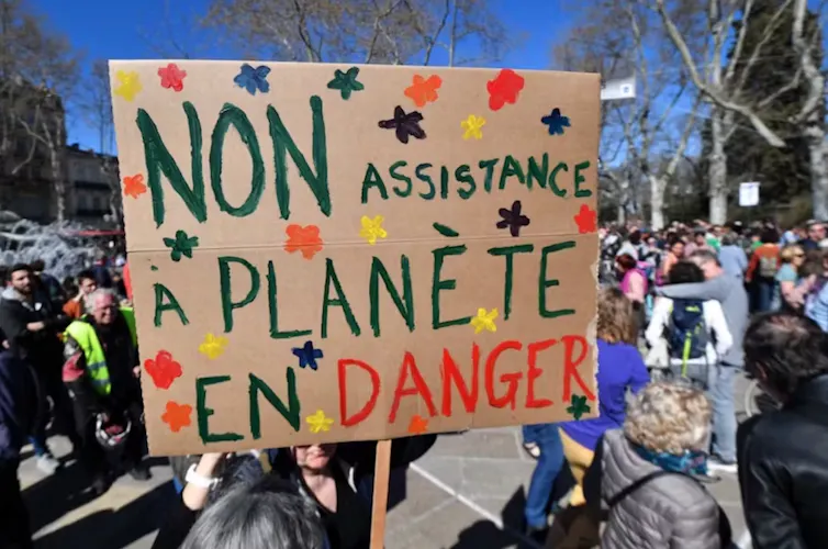 affiche de manif