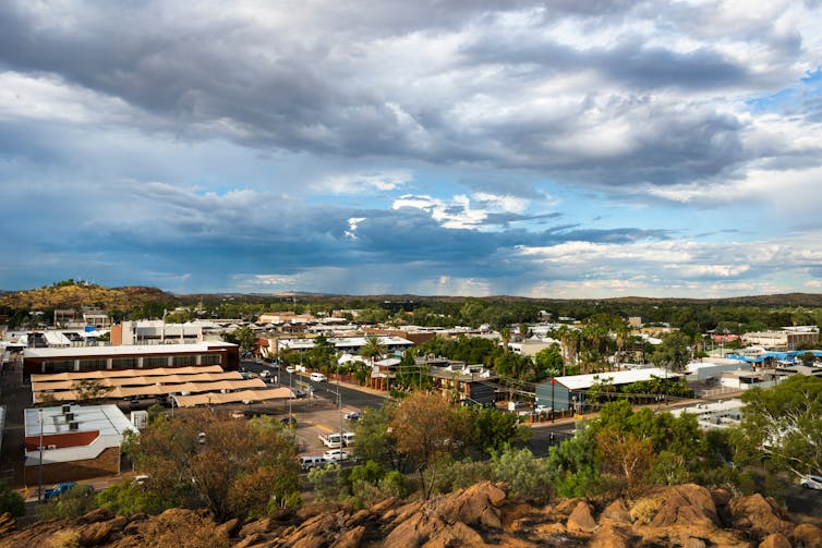 Alice Springs town shot