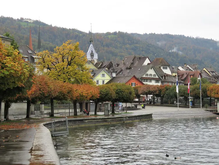 Lakeside view in Zug, Switzlernad