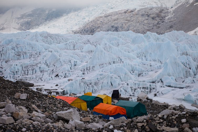 Khumbu ice fall