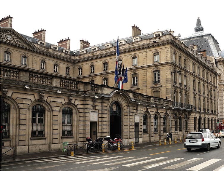 Siège de la Caisse des dépôts et consignations, à Paris