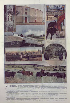 Reportaje ilustrativo de Vitoria que la define también como la 'Atenas del norte'.