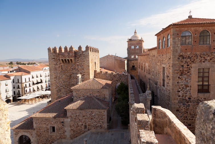 Torre de Bujaco en Cáceres, Extremadura