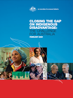 The first Closing the Gap report, 2009.