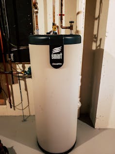 a smart electric water heater