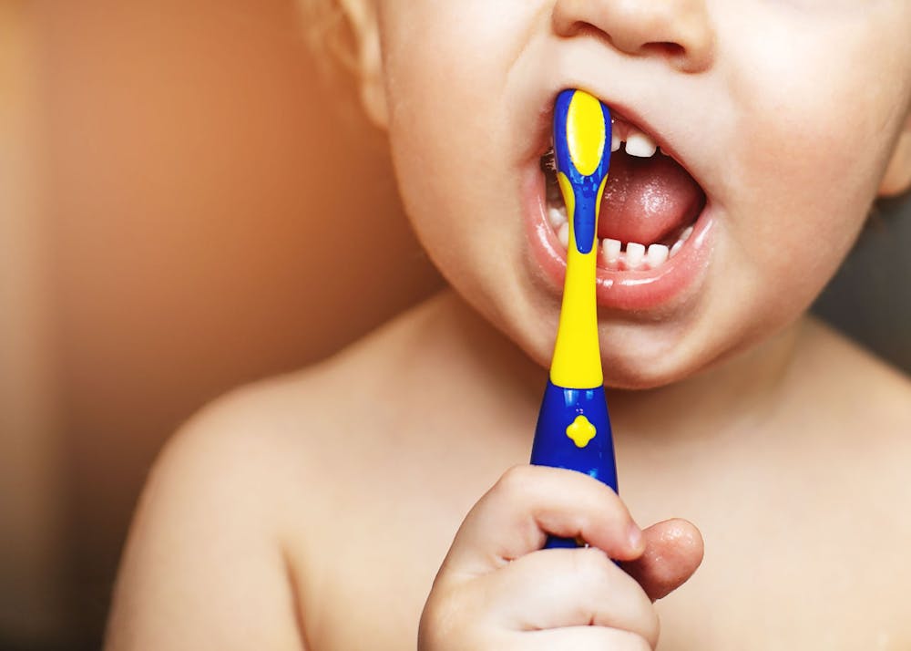 Pasta de dientes para bebés de 0 a 1 año