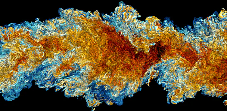 simulation numérique d’écoulement turbulent