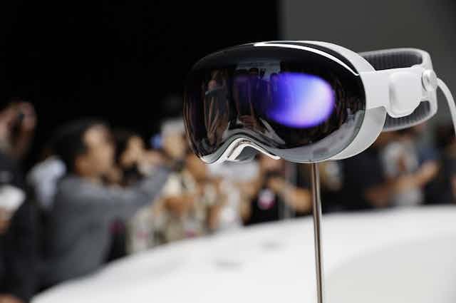 Apple mixed-reality glasses.