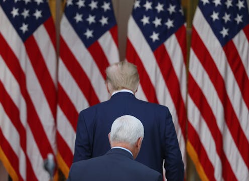 Mike Pence is jockeying against Donald Trump for the Republican presidential nomination – joining the ranks of just one vice president who, in 1800, also ran against a former boss