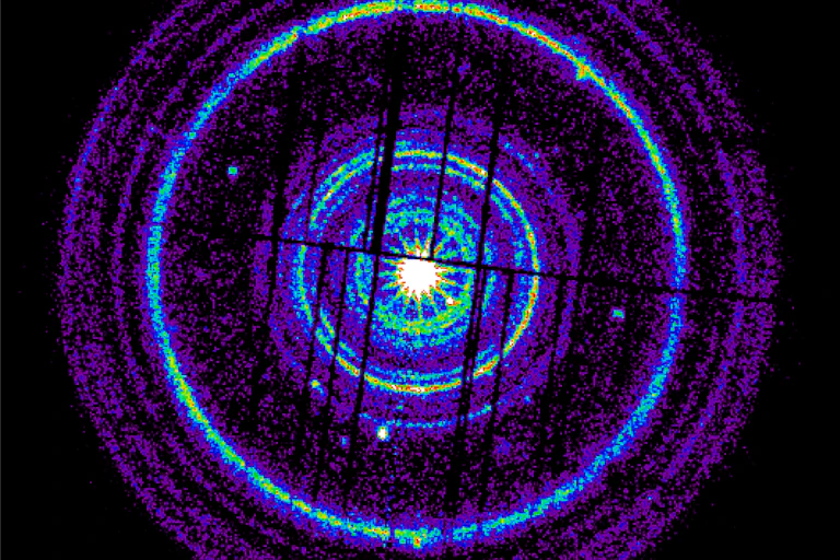 X-ray from the brightest ever gamma ray burst reflected off of dust layers, creating extended “light echoes” of the initial blast in the form ofrings expanding from the burst’s location.