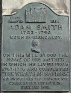 A historical plaque.