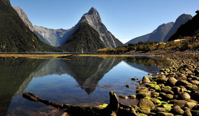 Mitre Peak in Milford Sound