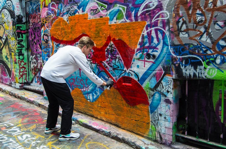 hosier lane street art melbourne