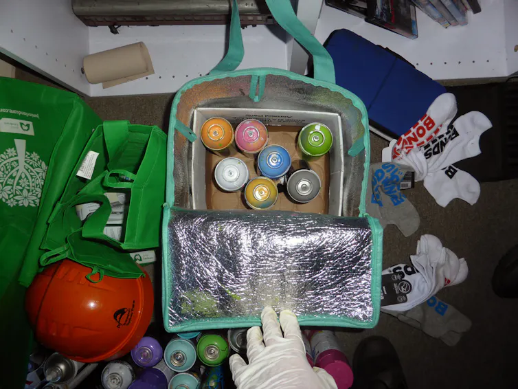 spraycans