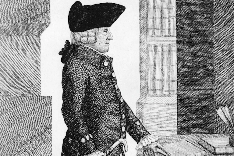 Portrait of Adam Smith by John Kay, 1790