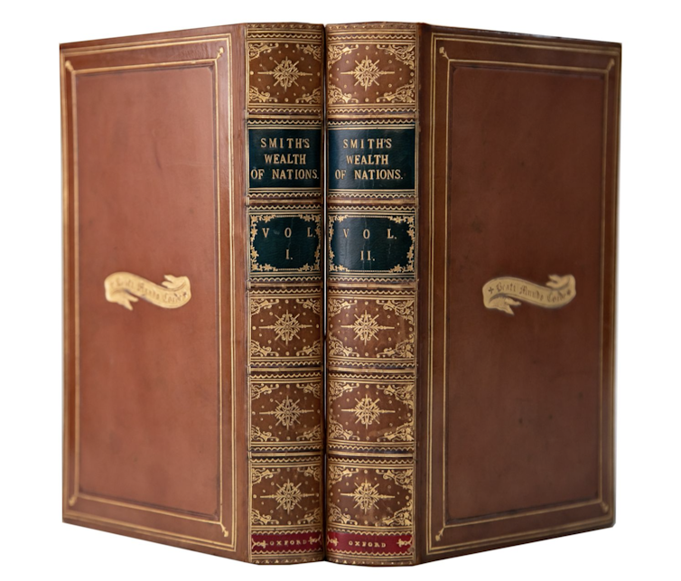 Original edition of Adam Smith's Wealth of Nations