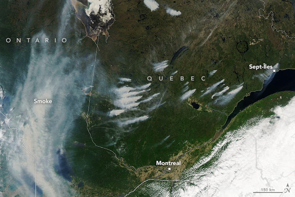 Canada Wildfires Ontario