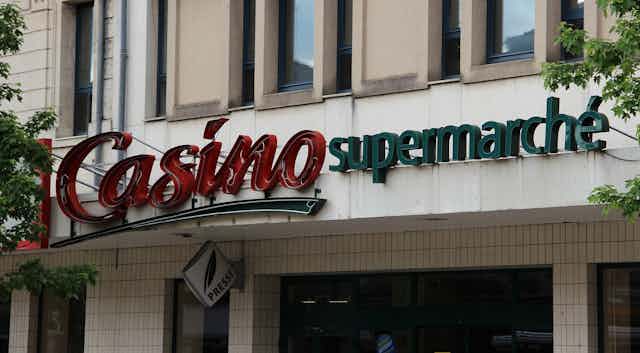 Photo d'un supermarché Casino