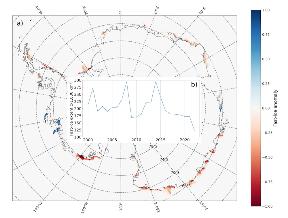 Horizontal Extent Fractured Foundations: How Antarctica’s ‘Landfast’ Ice Is Dwindling and ...